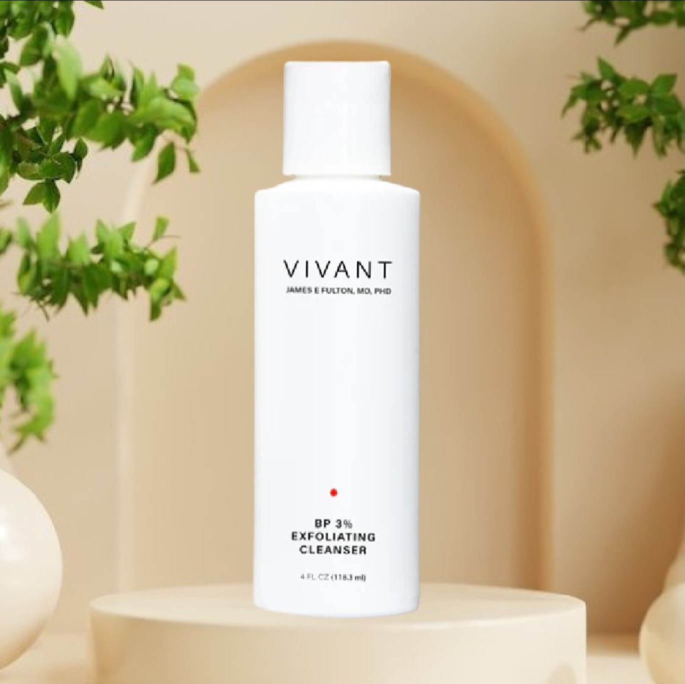 Sữa rửa mặt tẩy tế bào chết BP exfoliating cleanser Vivant 