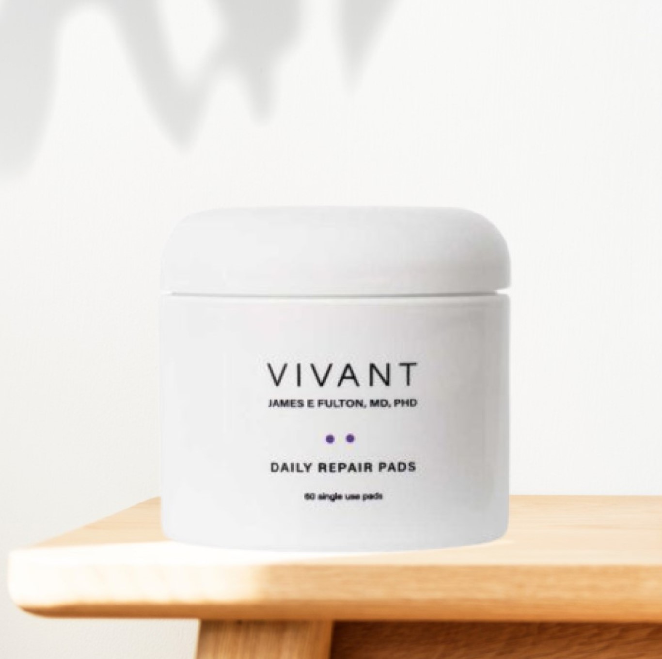 Toner chống viêm trẻ hóa da Vivant Daily repair pads 