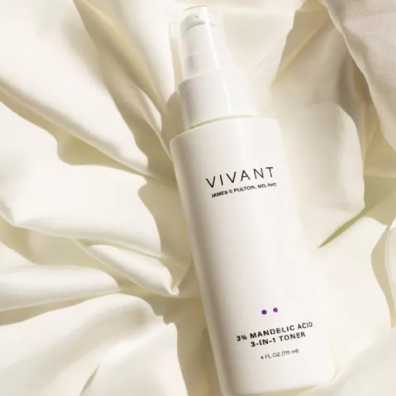 Toner hỗ trợ điều trị mụn Mandelic acid 3 in 1 Vivant 